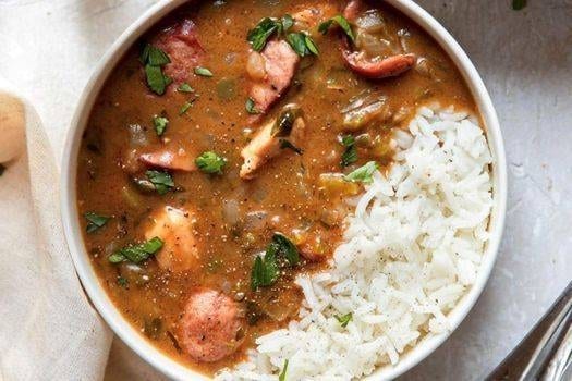 Gumbo Shrimp.